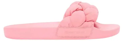 Zdjęcie produktu dla Tommy Jeans - damskie kapcie plecione, model GT63133 (rozmiar 39 EU), kolor różowy