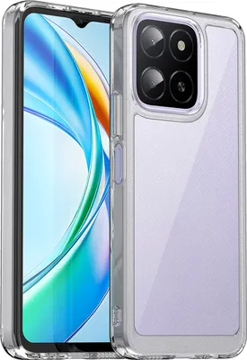 Image de Etui pour Honor X5B Plus transparent, étui de protection antichoc en silicone TPU Transparent