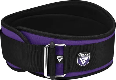 Image de RDX Sports Ceinture de musculation X3 - Néoprène - Violet - Taille : M