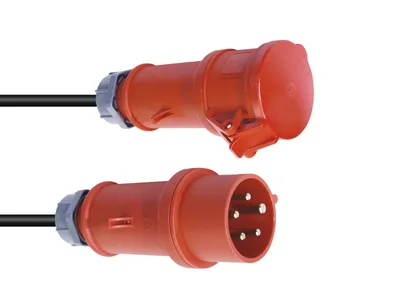 Produktbild von PSSO CEE Verlängerung 16A 5x2,5 25m rot (30245625)