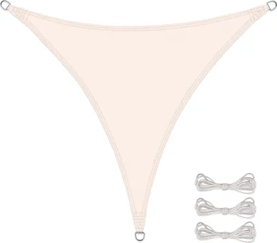 Produktbild von Sonnensegel BASIC HDPE Dreieck 3,6x3,6x3,6 cremewe High Density Polyethylen 150g/m²