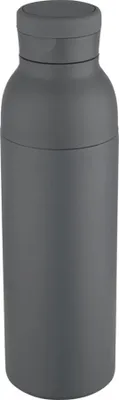 Produktbild von Floso - Wasserflasche, Recycelter Edelstahl, Doppelwandig, 650ml PF4936 (Einheitsgröße) (Dämmergrau)
