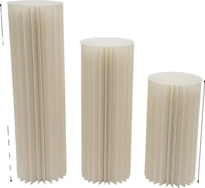 Immagine prodotto di Espositore per centrotavola in cartone, design moderno, elevata capacità di carico, 60-80-100 cm