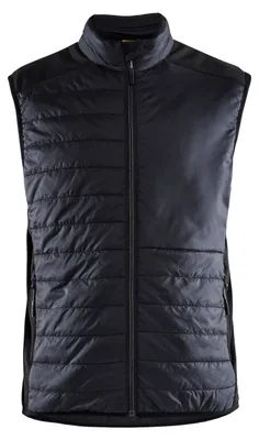 Produktbild von Blakläder Weste warm gefüttert 3863, Farbe:Schwarz/Dunkelgrau, Größe:XXL