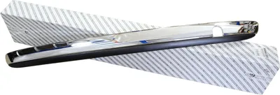 Produktbild von Original Fiat 500 chrom Zierleiste Blende Stoßstangenabdeckung hinten 735521029