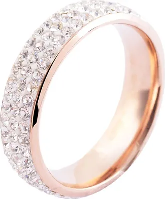 Produktbild von Akzent Damen-Ring aus Edelstahl