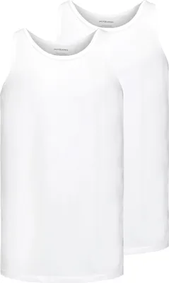 Produktbild von Jack & Jones 12133910, Weiß, M, Baumwolle, Nicht bleichen, Natürliche Trocknung, Nicht chemisch reinigen