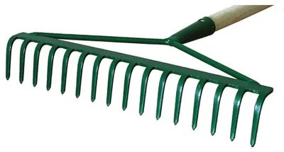 Immagine prodotto di Rake a 16 denti con manico, senza impugnatura