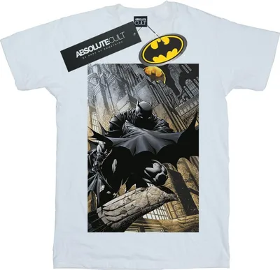Produktbild von DC Comics - "Gotham City" T-Shirt für Herren BI14805 (XL) (Weiß)