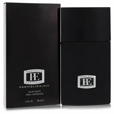 Produktbild von Perry Ellis Portfolio Black eau de toilette spray 100 ml