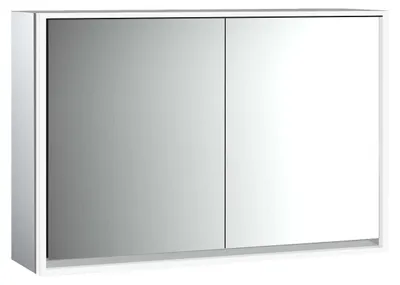 Image de emco loft Armoire de toilette avec éclairage, 1200 mm, 2 portes, modèle apparent, 979805118