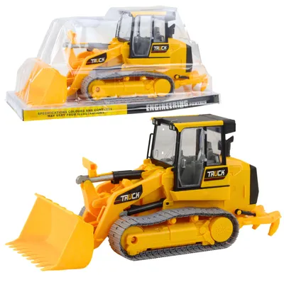 Immagine prodotto di Benna mobile per veicolo da costruzione bulldozer cingolato gialla