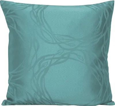 Produktbild von Kissenbezug 50x50 cm Grün Damast Kissenhülle Pastellfarben Angelina Deko Kissen