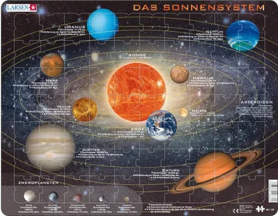 Produktbild von Das Sonnensystem (Kinderpuzzle)