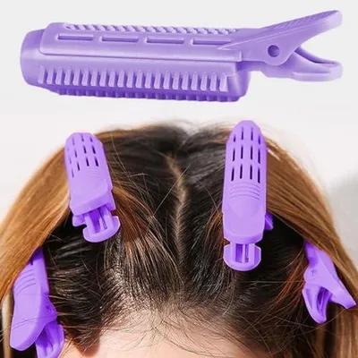 Produktbild von Volumen-Haarspangen für die Haarwurzeln, 10 Stück, tragbar | Clips für Volumenrollen, Haarwurzel-Lift-Clips, Friseurwerkzeug