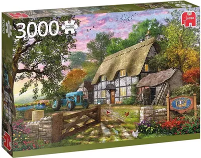 Produktbild von Premium Collection Das Bauernhaus - 2000 Teile, 3000 Stück(e), Landschaft, 12 Jahr(e)