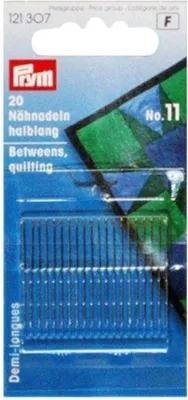 Produktbild von Prym Nähnadeln halblang ST 11 0,50 x 26 mm silber-/goldfarbig