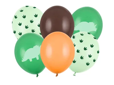 Obrázek produktu pro PartyDeco SB14P-335-000-6, Hračka balón, Latex, Různé barvy, Obrázek, Párty, Univerzální