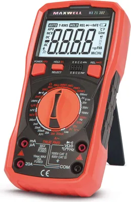 Produktbild von Digitalmultimeter MX 25302 mit True RMS, Temperaturmessung und Frequenzanalyse [25302]