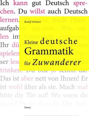 Obrázok produktu pre Kleine deutsche Grammatik für Zuwanderer