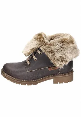 Produktbild von Rieker Damen Stiefelette Fellkrempe; Rieker TEX;blaugrau 36