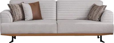 Immagine prodotto di Divano contemporaneo con rivestimento grigio per il soggiorno