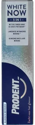 Productafbeelding van Prodent White Now 3-in-1 Tandpasta (75 ml)