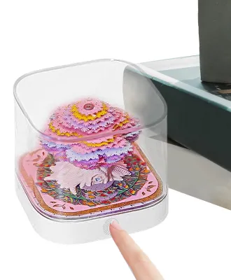 Image de Calendrier 3D 2026, décoration en forme de cloche pour bureau