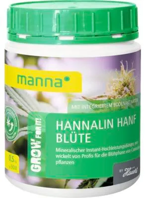 Produktbild von Profi-Hanfdünger Manna Hannalin Blüte 0,5 kg