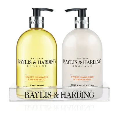 Produktbild von Baylis & Harding Set Mandarin & Grapefruit Flüssigseife + Lotion 2x 500 ml Mandarine und Grapefruit