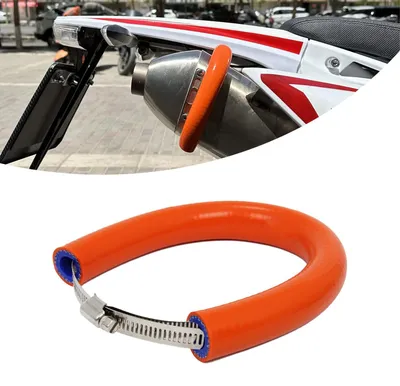 Obrázok produktu pre Univerzálny kryt výfuku na motocykel na tepelnú izoláciu