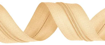 200m Endlos-Reißverschluss spiralförmig 5mm Meterware 805 vanillecreme