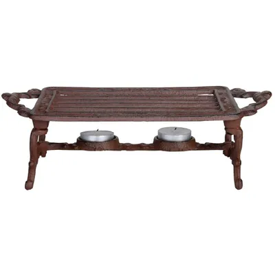 Image de Esschert Design Soucoupe antique brune ; CB11