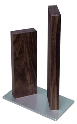 Immagine prodotto di Kai Magnet-Messerblock Stonehenge Klein, Messerblock, Messerhalter, Messer Block, Magnetmesserblock, Walnuss, STH-4.1