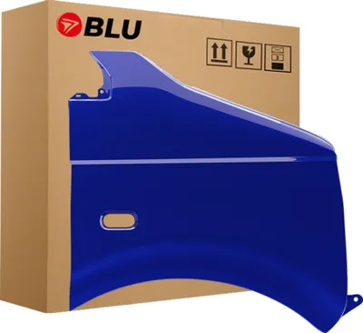 Produktbild von BLU Kotflügel Passend für Volkswagen Transporter T5 / Multivan LD5K Rechts Blau LapizBlau | 2003-2015 | Vorderseite Vorne | Lackiert | Einbaufertig