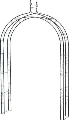 Produktbild von SIENA GARDEN Rosenbogen Oxford, Metall anthrazit