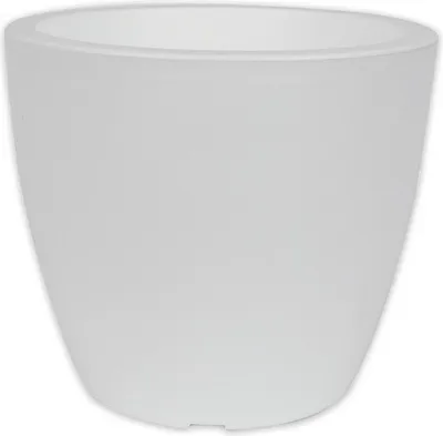 Produktbild von Centi Kunststoff Pflanzkübel LINEA d= 20 cm, H= 17 cm weiß