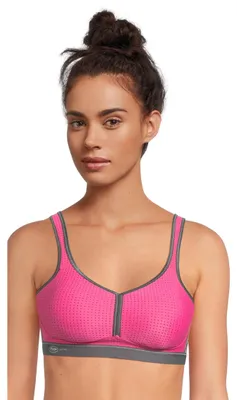 Produktbild von Anita 5544 588 65A, Sport, Anthrazit, Pink, Wirefree, Einfarbig, 65A, Weiblich