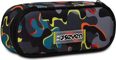 Produktbild von Seven 300102330-428 Etui Weiches Federmäppchen Polyester Mehrfarbig