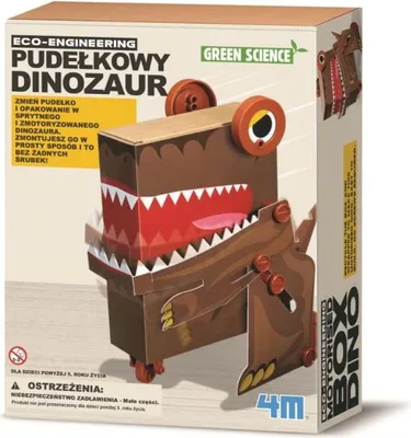 Zdjęcie produktu dla Stwórz Swój Własny Dinozaur - Kreatywna Zabawka 4M, która Pobudza Wyobraźnię i Rozwój Dziecka!