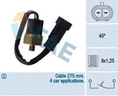 Produktbild von FAE Temperaturschalter Kühlmittelwarnlampe 35860 für IVECO DAILY II Pritsche/Fahrgestell
