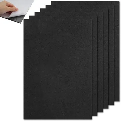 Imagen del producto de Paneles de espuma adhesivos Famanu – Aislamiento acústico – Antideslizantes – 20 x 30 cm – 6 unidades – Color