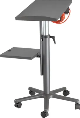 Produktbild von MAUL Beamertisch MAULpro höhenverstellbar Sternfuß Rollen 61 x 68 x 120 cm anthrazit