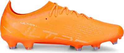 Produktbild von Puma ULTRA ULTIMATE FG/AG Fußballschuhe Herren orange weiß Gr 44,5