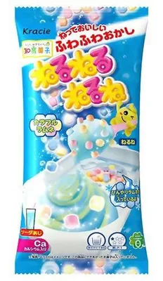Produktbild von Kracie | Neru Neru Nerune Soda - 25,5 G - Geschmack Orange - Japanische Süßigkeit - Schaum