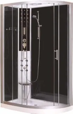 Produktbild von Komplettduschkabine VARIO Links - Mit Schnellmontage 80 x 120 x 215 cm