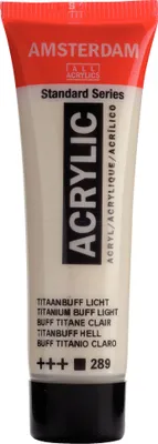 Produktbild von Amsterdam Standard Series Acrylfarbe Tube 20 ml Titanbuff Hell 289