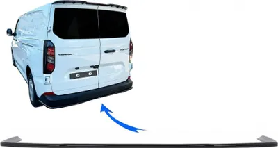 Zdjęcie produktu dla Zderzak tylny do Ford Transit Custom Tourneo Mk2 2023-2025 z chlapaczami.