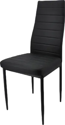 Produktbild von Esszimmerstühle Küchenstuhl Polsterstuhl Wohnzimmerstuhl Sessel mit Rückenlehne Esszimmerstühle  für Wohnzimmer Küche Büro, schwarz
