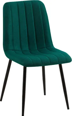 Produktbild von Stuhl Dijon, Farbe:dunkelgrün, Grundmaterial:Stoff